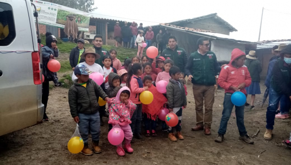 LA ENA y las actividades con la población de las provincias de Bolívar y Santiago de Chuco